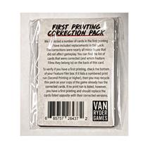 Final Girl S1: First Printing Correction Pack by Van Ryder Games - SEALED