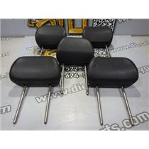 2003 2004 VOLKSWAGEN JETTA WAGON 1.9L DIESEL MANUAL HEAD RESTS (5) SET LEATHER