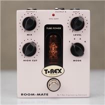 T-Rex Room-Mate Tube Driven Reverb MK I Pedal w/ Mogami Gold Cables #59837