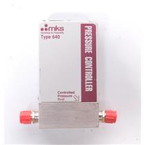 MKS Type 640 Pressure Controller Range 100 TORR 640B12TW1M22M