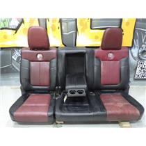 2009 2010 2011 FORD F150 HARLEY DAVIDSON CREWCAB OEM REAR LEATHER SEAT