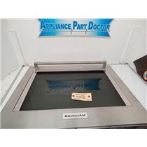 KITCHEN-AID OVEN WPW10634271 WPW10541888 W11104399 COMPLETE SS DOOR USED OEM