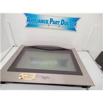 WHIRLPOOL OVEN W10577911 W10327379 W10329434 COMPLETE SS DOOR USED OEM