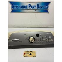 Whirlpool Cabrio Washer Control Panel And Assembly W1058216 8565349 Used