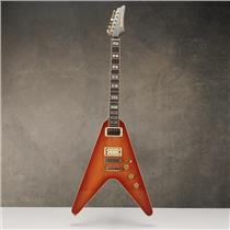Ibanez Rocket Roll II RR400 Flying V Cherry Sunburst Guitar w/ Case #59448