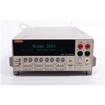 Keithley 2001 7.5 Digit 71/2 Digit Multimeter DMM AS-IS