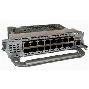 CISCO NME-16ES-1G-P 16-PORT 10/100 PoE ETHERSWITCH PLUG-IN MODULE 1-PORT GIGABIT