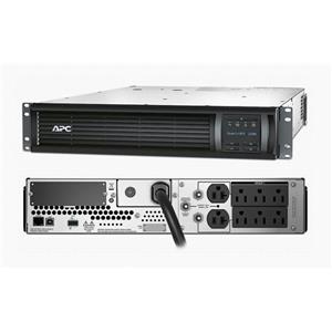 APC SMT1500RM2U Smart-UPS Power Backup LCD 1500VA 1000W 120V Rackmount Sine wave