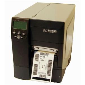 Zebra ZM400 Thermal Barcode Label Printer ZM400-3001-0000T USB Parallel 300DPI