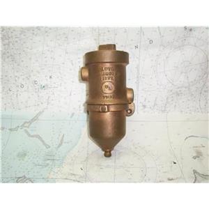 Boaters Resale Shop of Tx 1307 2407.43 PERKO BRONZE 7" MARINE FUEL FILTER(299 1)