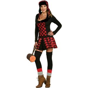 Lumber Jill Sexy Lumber Jack Logger Wood Adult Costume Size Small Halloween Store