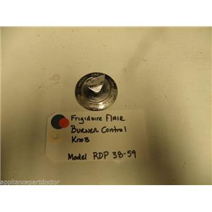 FRIGIDAIRE FLAIR BURNER CONTROL KNOB FRIGIDAIRE MODEL RDP 38-59