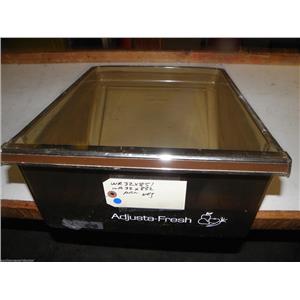 GE REFRIGERATOR WR32X851 WR32X852 VEG. PAN USED PART ASSEMBLY