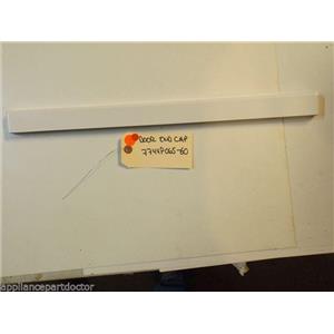 MAGIC CHEF STOVE 7744P065-60 End Cap, Door (wht)  USED