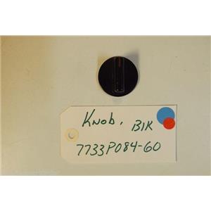 MAGIC CHEF STOVE 7733P084- 60    Knob blk  used