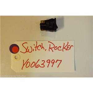 AMANA  STOVE Y0063997 Switch, Rocker USED PART