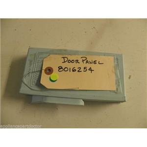 FRIDGIDAIRE DISHWASHER 8016254 DOOR PANEL USED PART ASSEMBLY