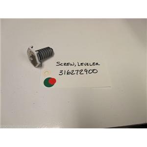 KENMORE OVEN 316272900 SCREW LEVELER USED PART ASSEMBLY