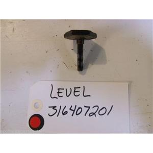 KENMORE STOVE 316407201  316498900  LEVEL  used part