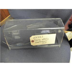 KITCHEN AID REFRIGERATOR 1125861 DAIRY UTILITY COMPARTMENT DOOR USED PART