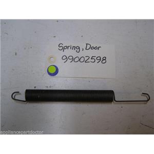 Maytag Dishwasher 99002598 Spring Door  used part assembly