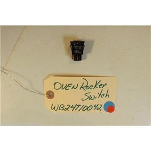 GE  STOVE WB24T10042    Oven Rocker Switch    4a 250vac   8a  125vac  used