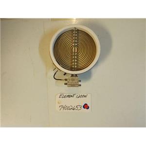 JENN AIR STOVE 74002653  Element 1200W USED PART
