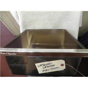 GE SIDE BY SIDE REFRIGERATOR WR32X5137 VEGGIE PAN CRISPER WR32X629 USED PART