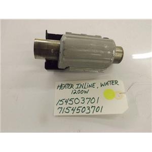 Electrolux Dishwasher   154503701  7154503701   Heater,inline ,water ,1200w used