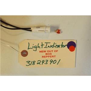 FRIGIDAIRE STOVE 318293901    Light,indicator ,125v    NEW W/O BOX