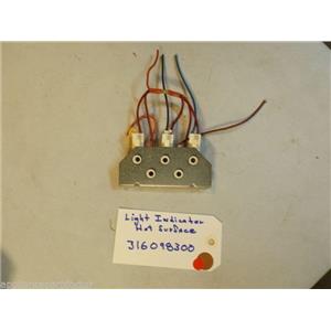 FRIGIDAIRE STOVE 316098300  Light-indicator, Hot Surface USED PART