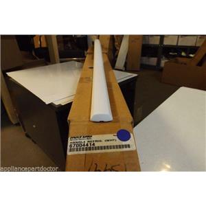 Maytag refrigerator Whirlpool 67004414 Handle, Refrig (wht)  NEW IN BOX