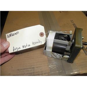 GENERAL ELECTRIC GE SIDE/SIDE REFRIGERATOR WR60X111 AUGER MOTOR USED ASSEMBLY