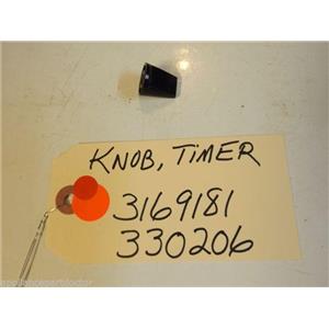 Whirlpool STOVE 3169181  330206  Knob, Timer    USED