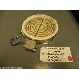 Magic Chef STOVE 7406P074-60 12500039 74005476 Surface Element 1200 Watts  used
