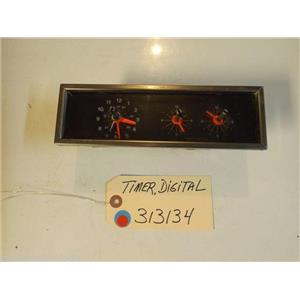 Whirlpool STOVE 313134  Timer, Digital marks from use and age USED