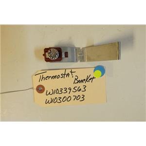 KENMORE DISHWASHER  W10339563  W10300703  Thermostat, bracket  USED