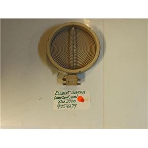 Kitchen Aid STOVE  8523700  9754274  Element, Surface (warm Zone) 100W  USED