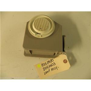 WHIRLPOOL DISHWASHER 8558980 8542603 VENT USED PART ASSEMBLY FREE SHIPPING