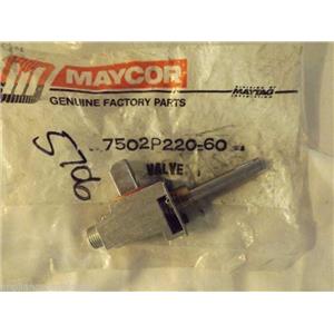 MAYTAG JENN AIR  7502P220-60 Valve, Top Burner  NEW IN BOX