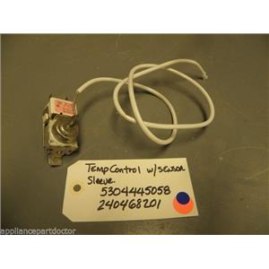 FRIGIDAIRE REFRIGERATOR 5304445058 240468201 Temp control w/ sensor sleeve used