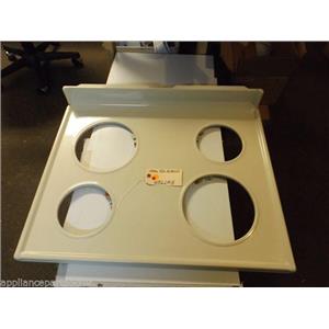 Hotpoint  STOVE   WB62M18  Main Top Almond  USED PART