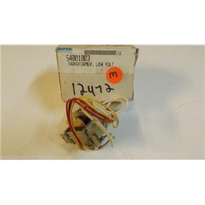 MAYTAG WHIRLPOOL MICROWAVE 54001003 Transformer LOW VOLT NEW IN BOX