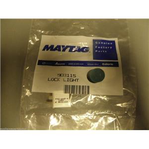Jenn Air Maytag Washer Dryer 903115 Lock Light w/o lens   NEW IN BOX