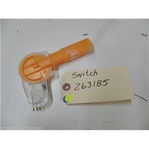 BOSCH DISHWASHER 263185 SWITCH USED PART ASSEMBLY