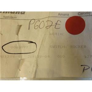 Amana Kenmore Stove 0063997  Switch Rocker NEW IN BOX