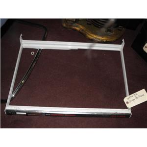 GE TOP MOUNT REFRIGERATOR WR71X1820 CRISPER PAN FRAME USED PART ASSEMBLY