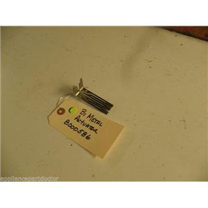 FRIDGIDAIRE DISHWASHER 8000586 BI METAL ACTUATOR USED PART ASSEMBLY