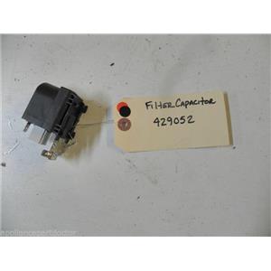 BOSCH WASHER 429052 CAPACITOR USED PART ASSEMBLY FREE SHIPPING
