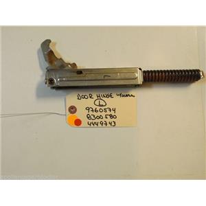 KITCHENAID STOVE 9760574 8300580 4449743  Hinge, Door (orange)  LEFT SIDE   USED